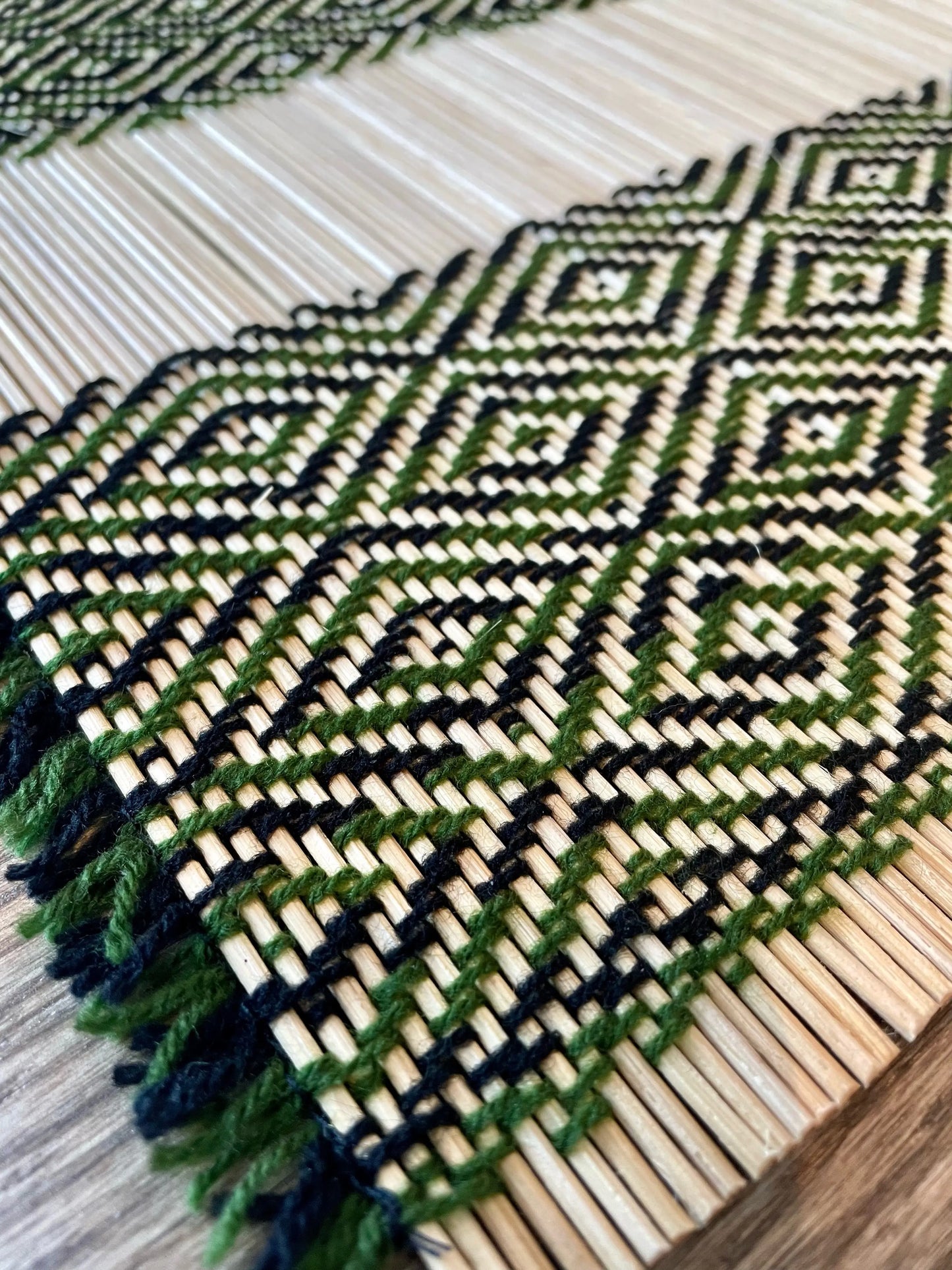 Bamboo and Cotton Yarn Placemat (Set for 2) DOT點子