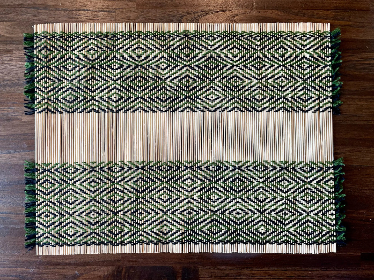Bamboo and Cotton Yarn Placemat (Set for 2) DOT點子
