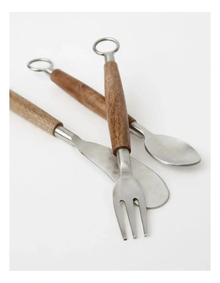 Hammered Antipasto Set of 3 Myer