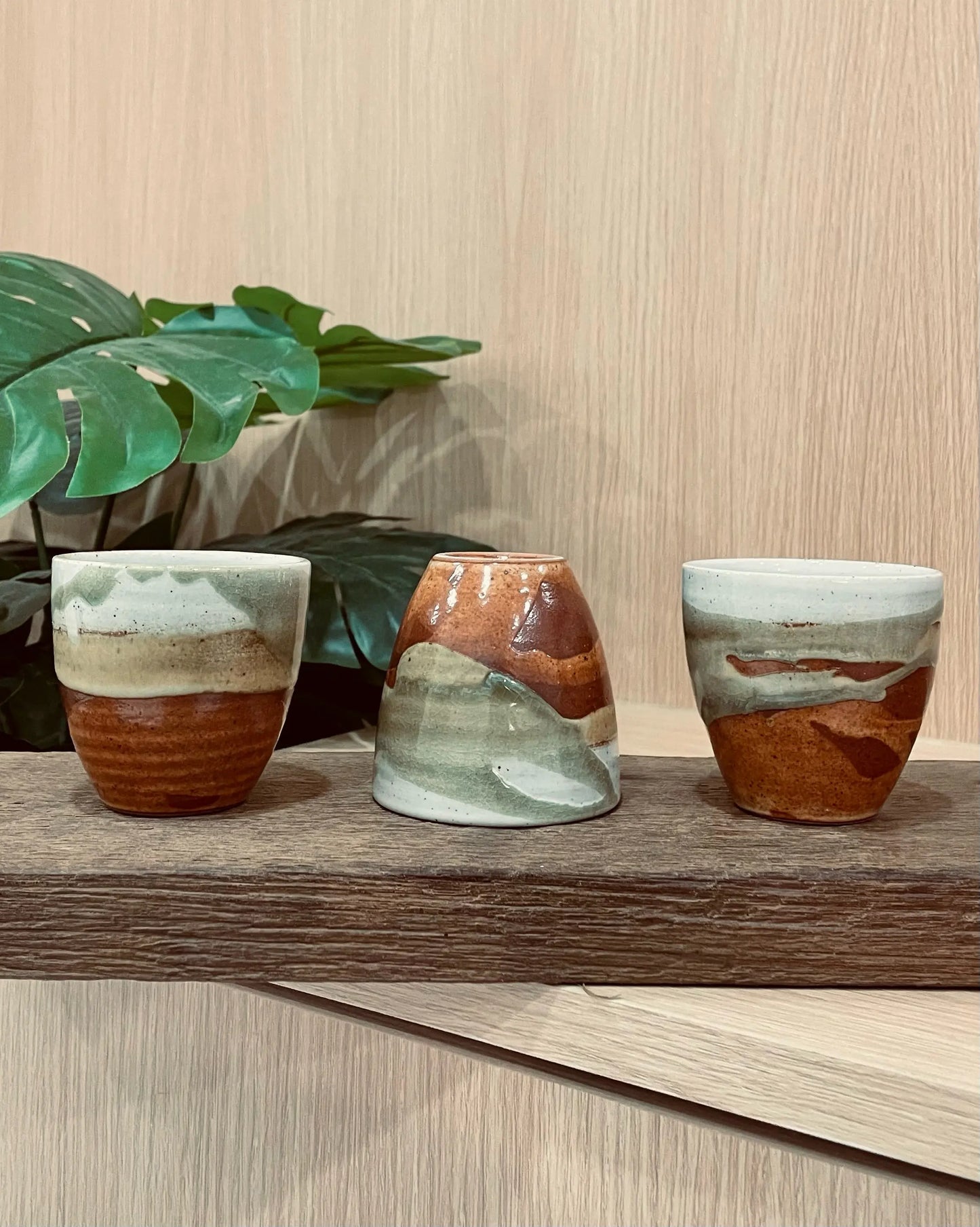 Mix Color Glaze Coffee Cup DOT點子