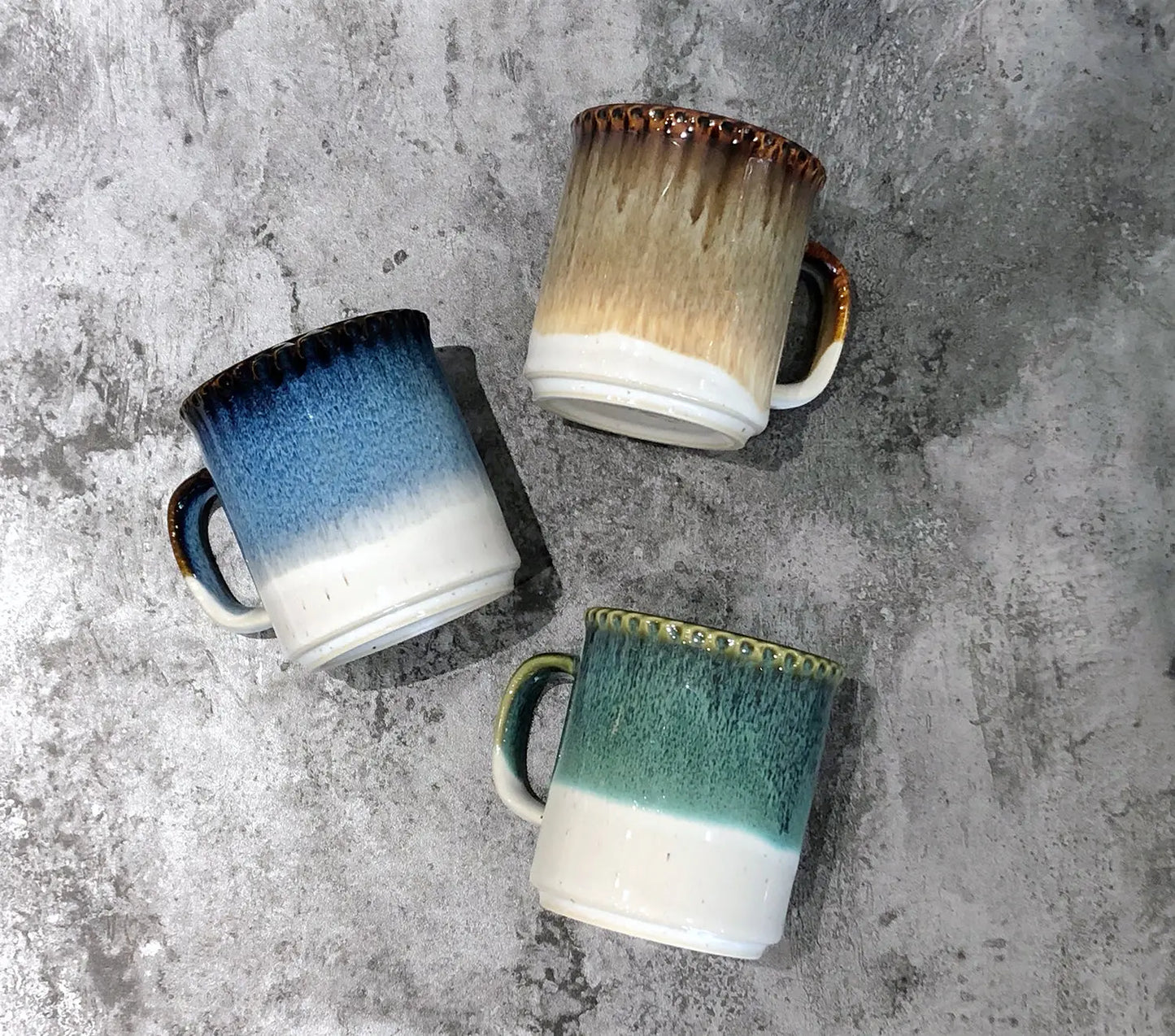 Ridge series Mino Ware Coffee Mug Super Delivery - Aito