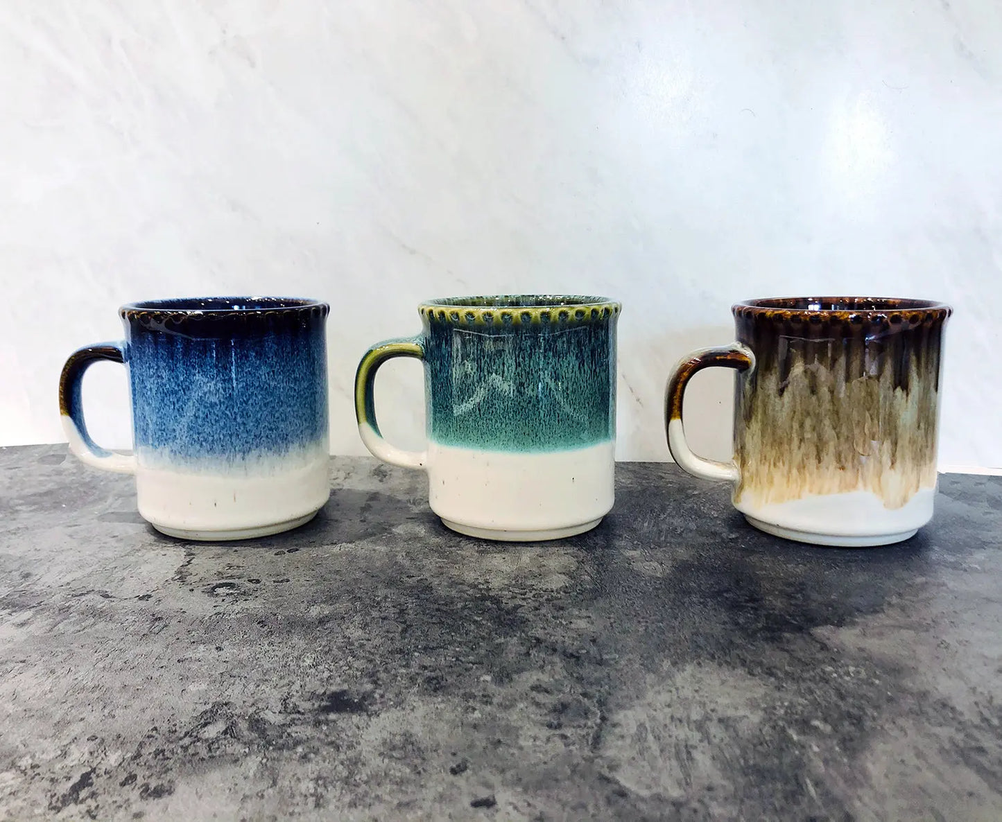 Ridge series Mino Ware Coffee Mug Super Delivery - Aito