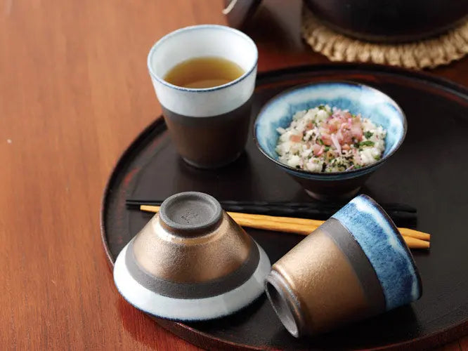 AWASAKA Golden Decoration Bowl Set Super Delivery - N.ELEPHANT