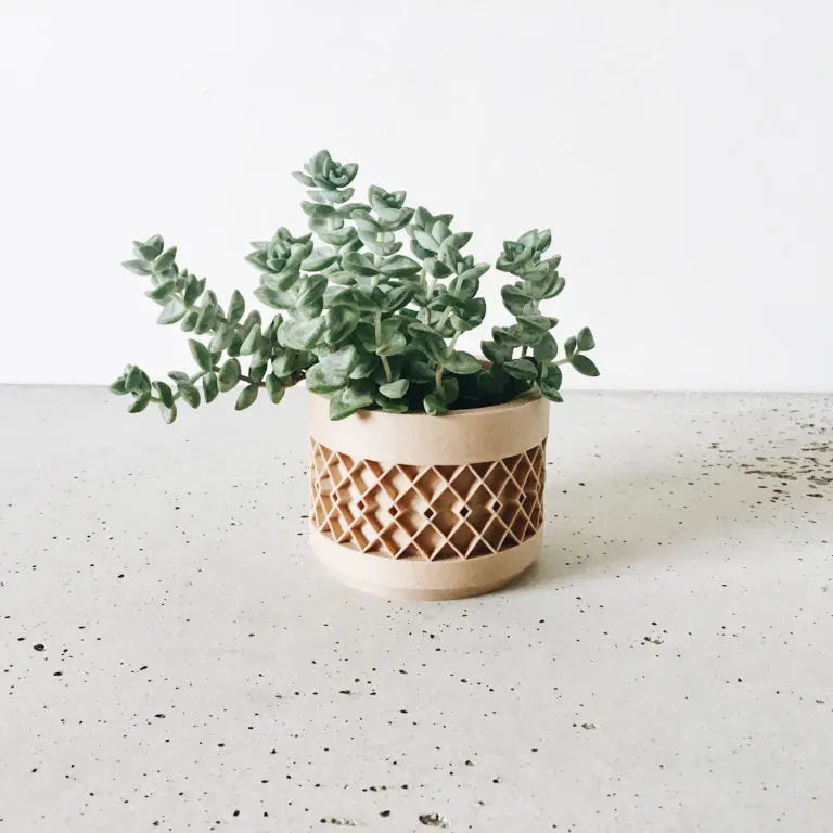 AZTEK Wood Large Plant Pot ETSY - minimum design