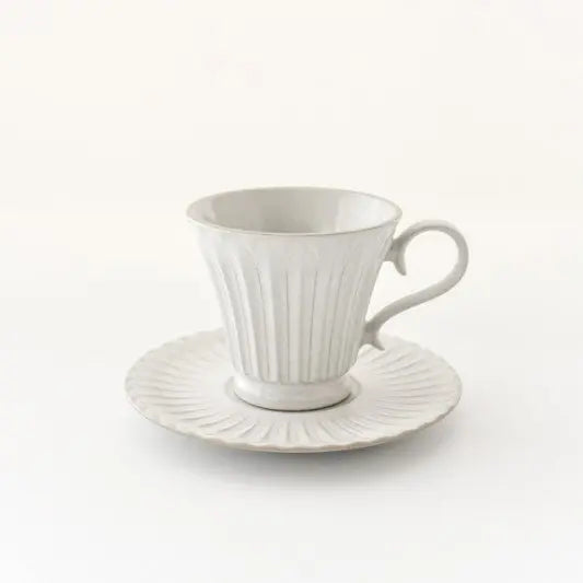 Antique High Coffee Cup with Saucer Pottery Super Delivery - YAMANI