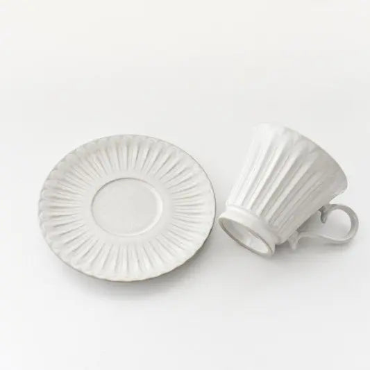 Antique High Coffee Cup with Saucer Pottery Super Delivery - YAMANI