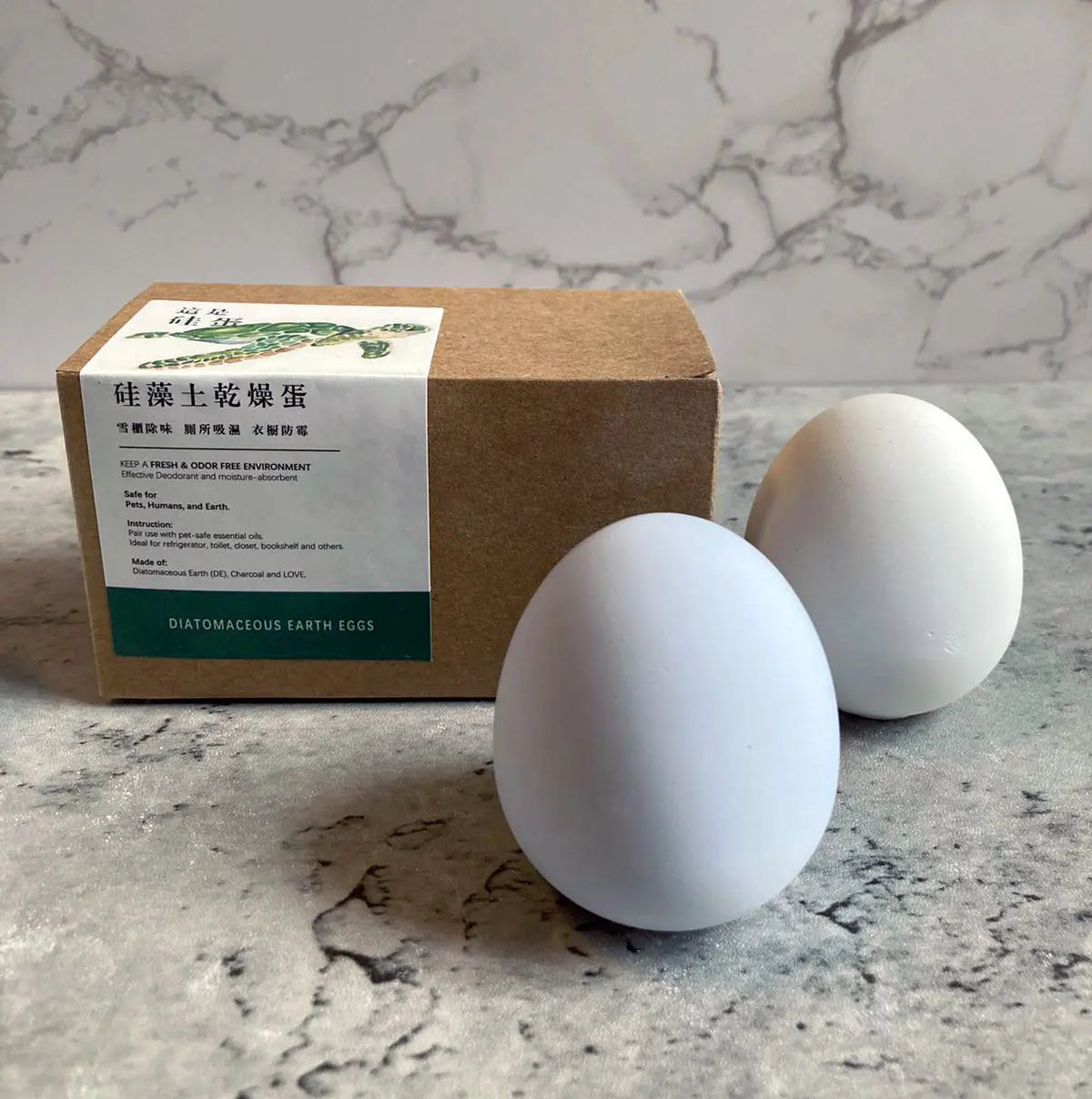 Diatomaceous Earth Deodorant Egg Goodgreensoul
