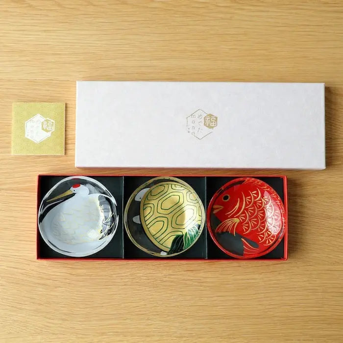 Fortune Small Glass Plate Gift Set Super Delivery - Neowing