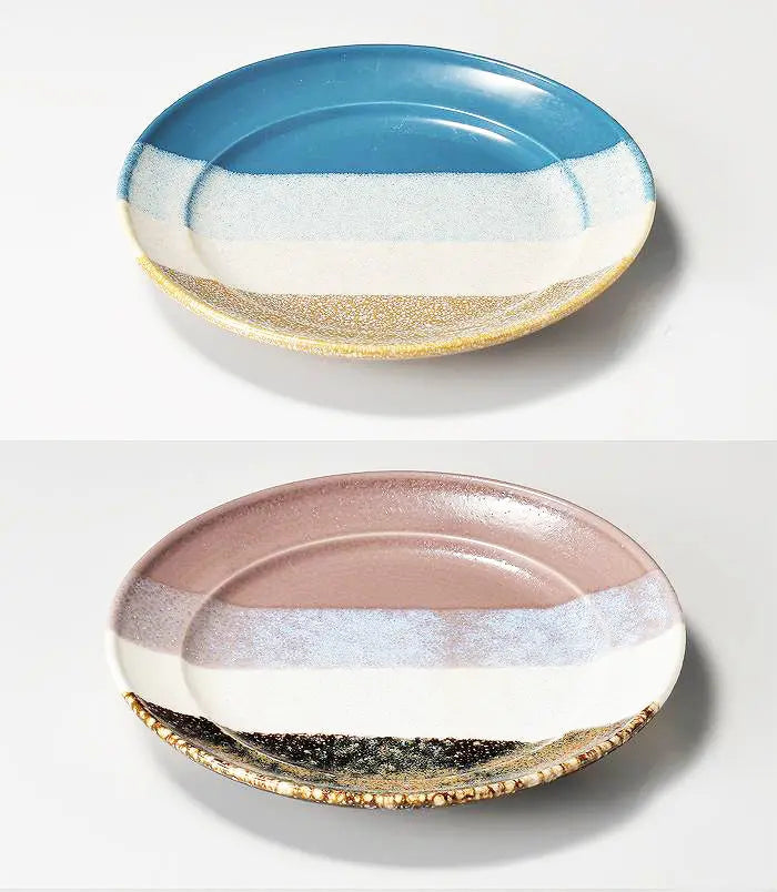 Glaze Works Mino Ware Plate Super Delivery - Aito