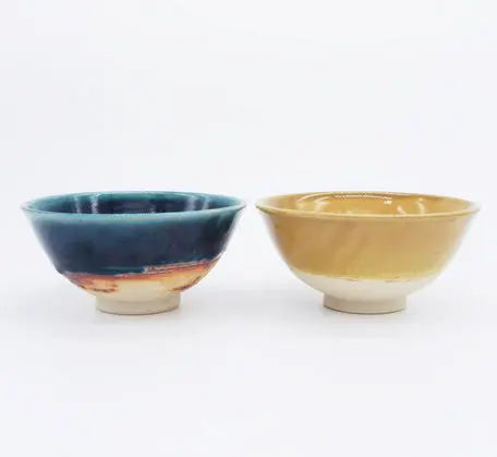 Glossy Pottery Rice Bowl Super Delivery - Chips Japan