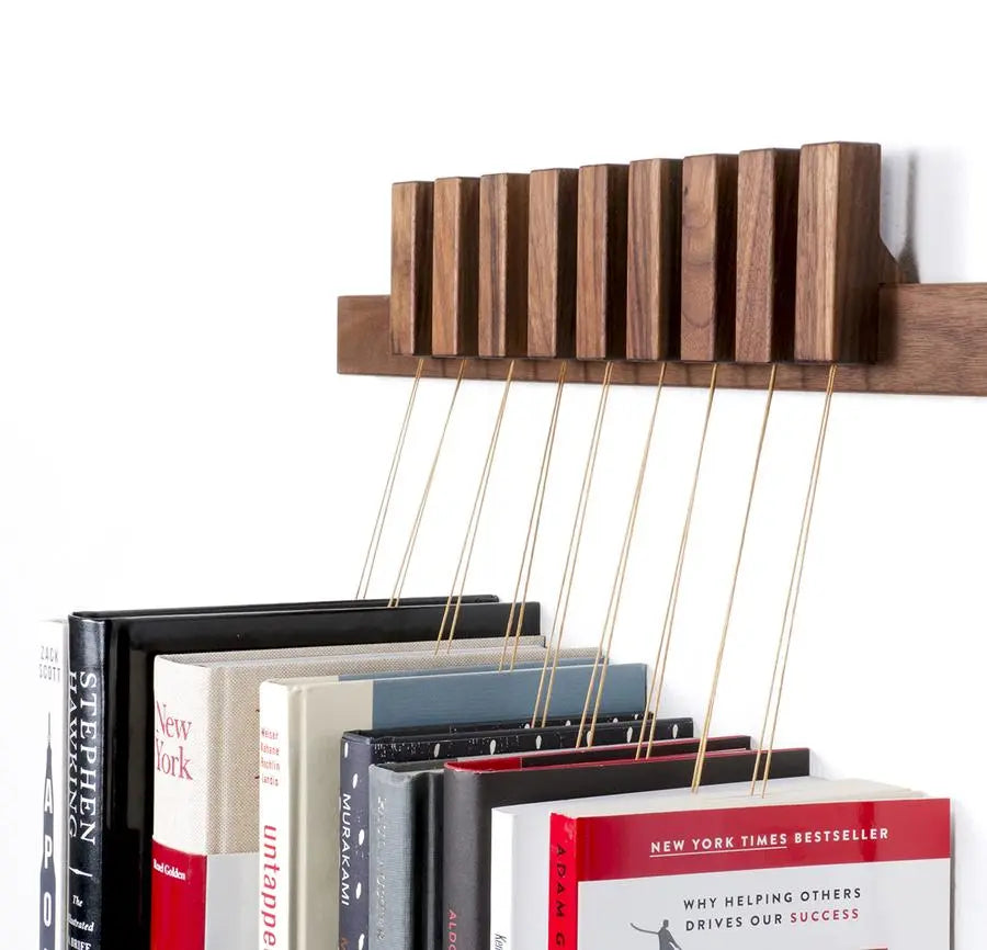 Handmade hanging book rack ETSY - AGUSTAVfurniture