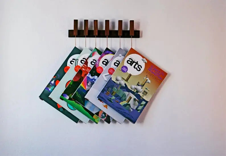 Handmade hanging book rack ETSY - AGUSTAVfurniture