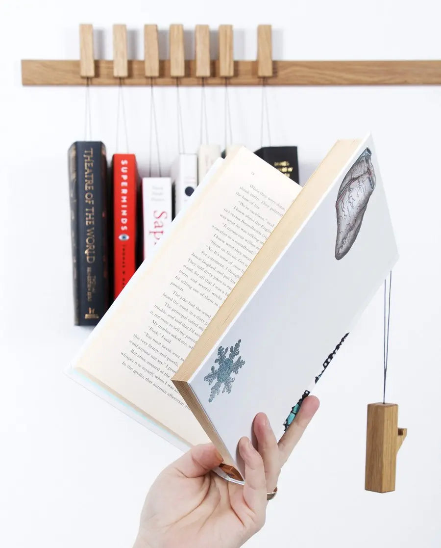 Handmade hanging book rack ETSY - AGUSTAVfurniture