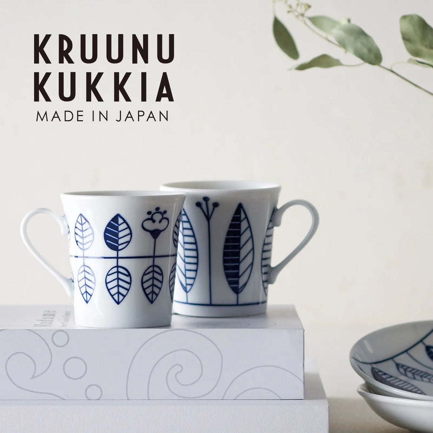 KRUUNU KUKKIA Mug Fluffy Towel Set Super Delivery - OGURA TOKI