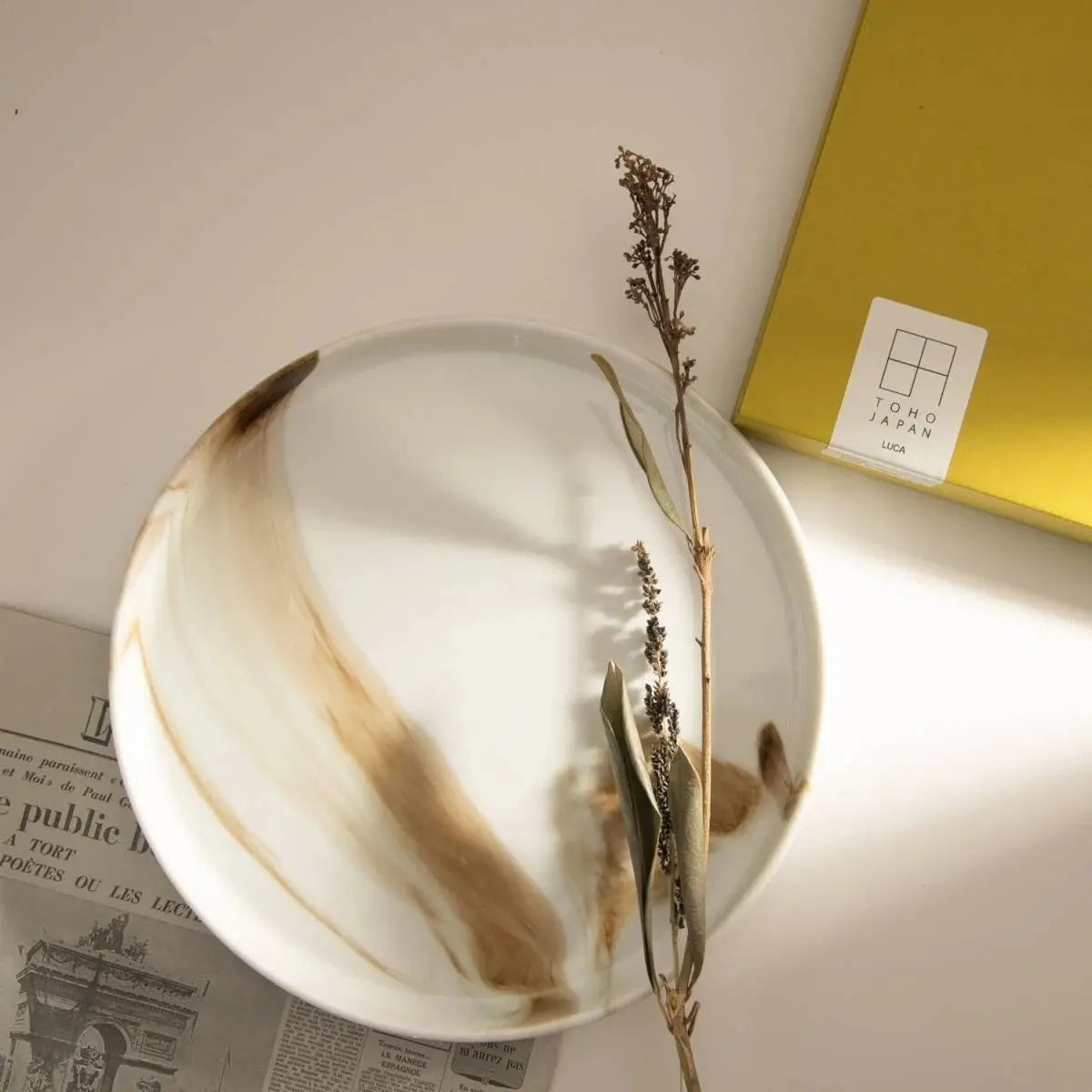 LUCA Mino Ware Plate Super Delivery - YAMANI