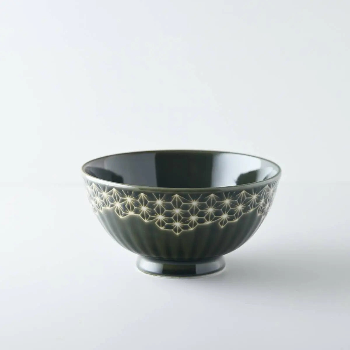 Linen pattern Large Rice Bowl Super Delivery - YAMANI