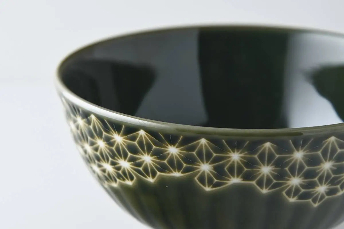 Linen pattern Large Rice Bowl Super Delivery - YAMANI