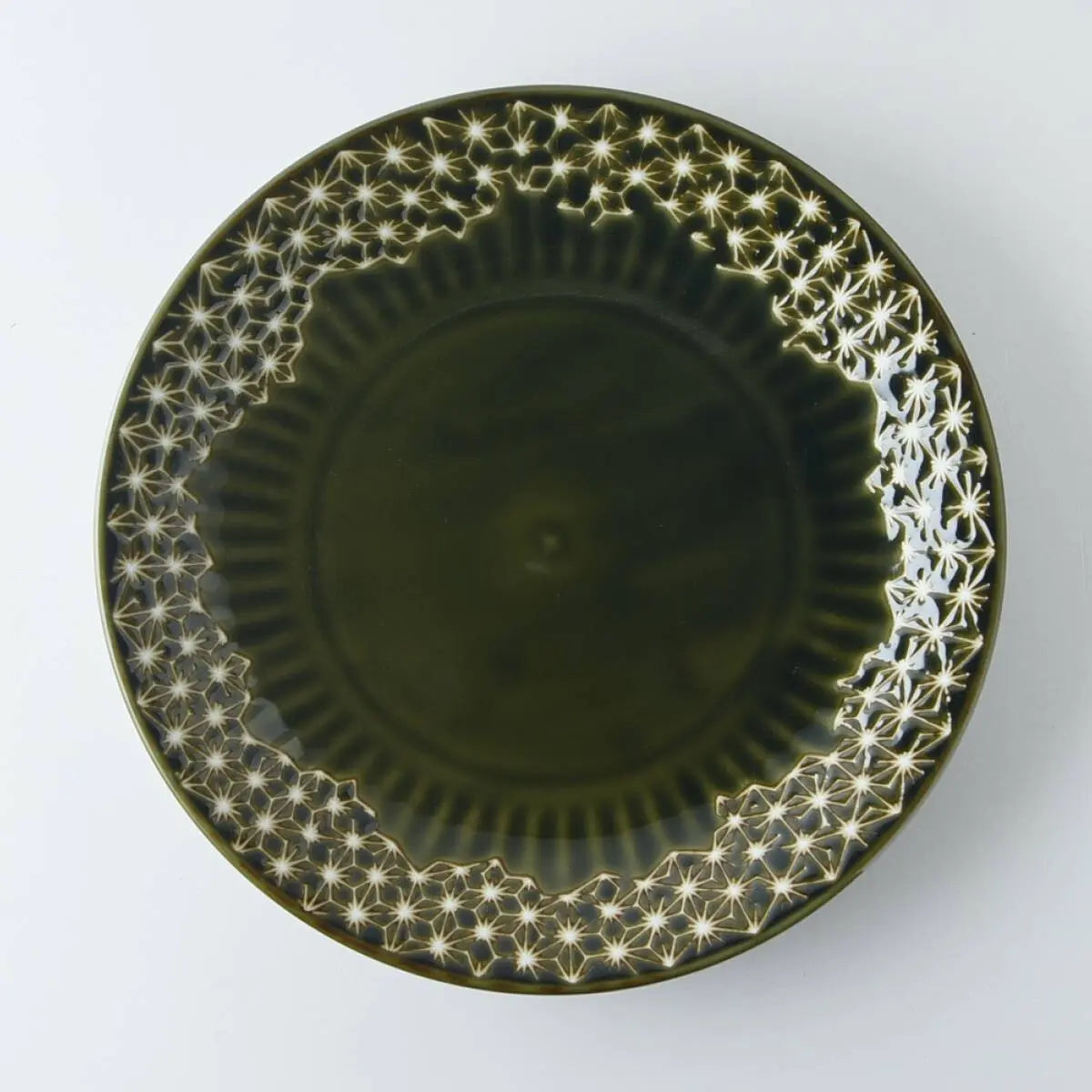 Linen pattern Plate Super Delivery - YAMANI