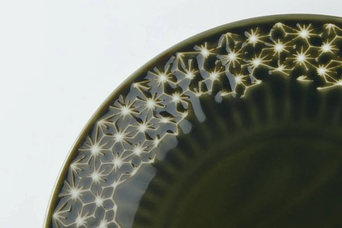 Linen pattern Plate Super Delivery - YAMANI