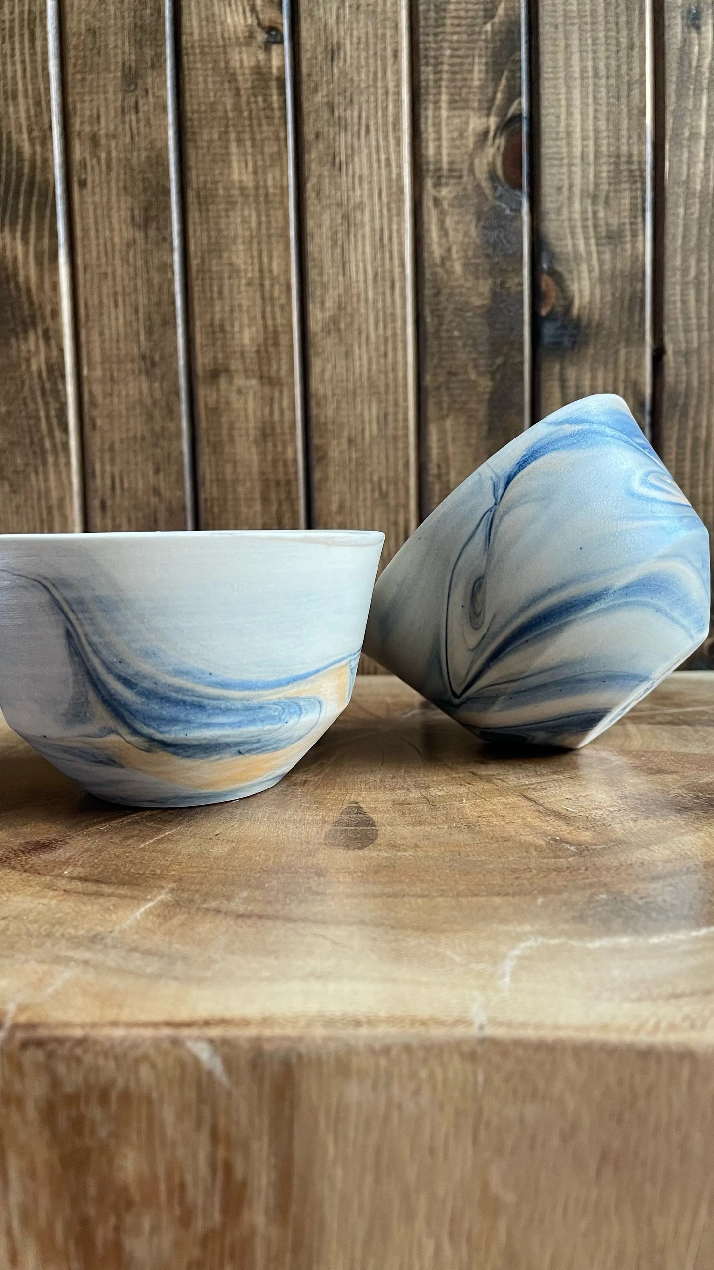 Marble Gibbon Tea Cup/ Coffee Cup Cone no.9