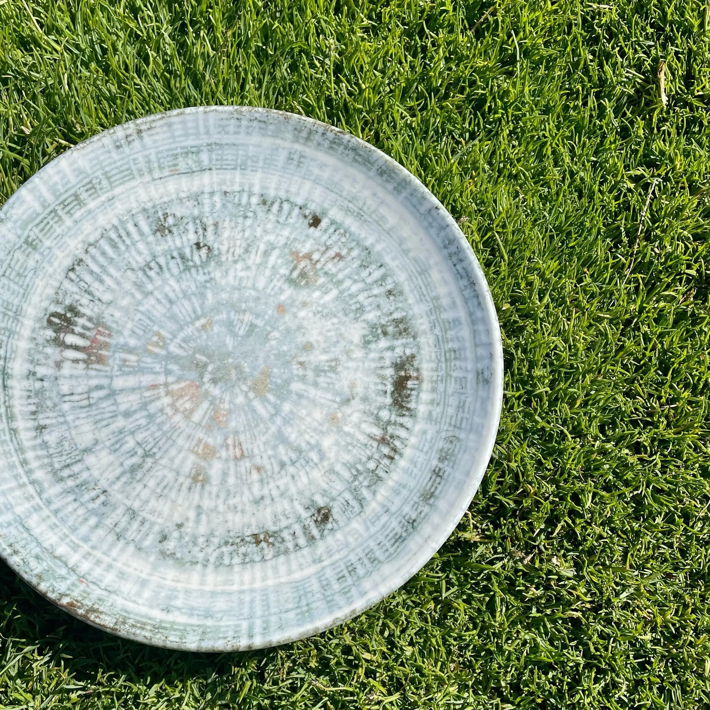 Odette Olive Round Plate David Jones