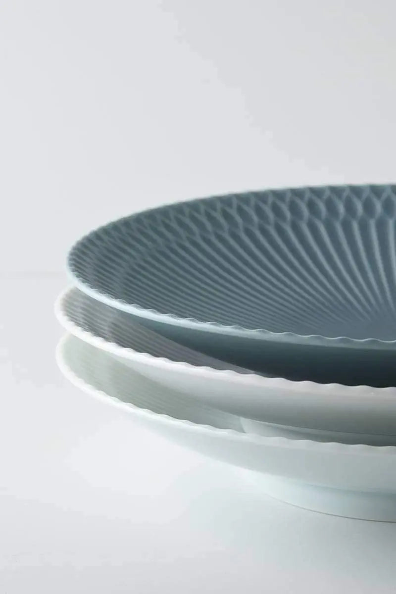 小田陶器 Plate (Gray Blue ) Super Delivery - YAMANI