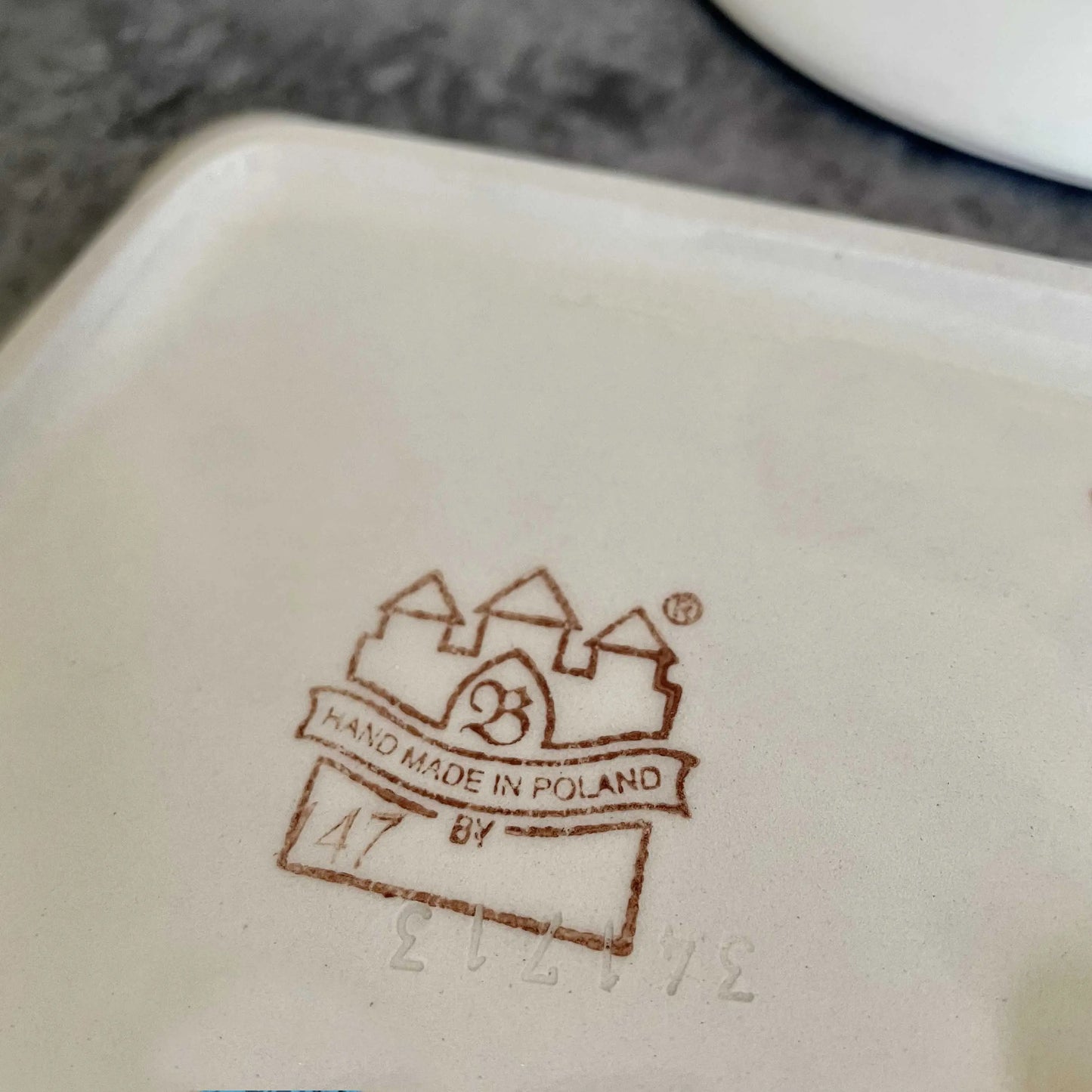 Scandinavia Square Plates (Flower) Super Delivery - TAMURATOKI CO.,LTD