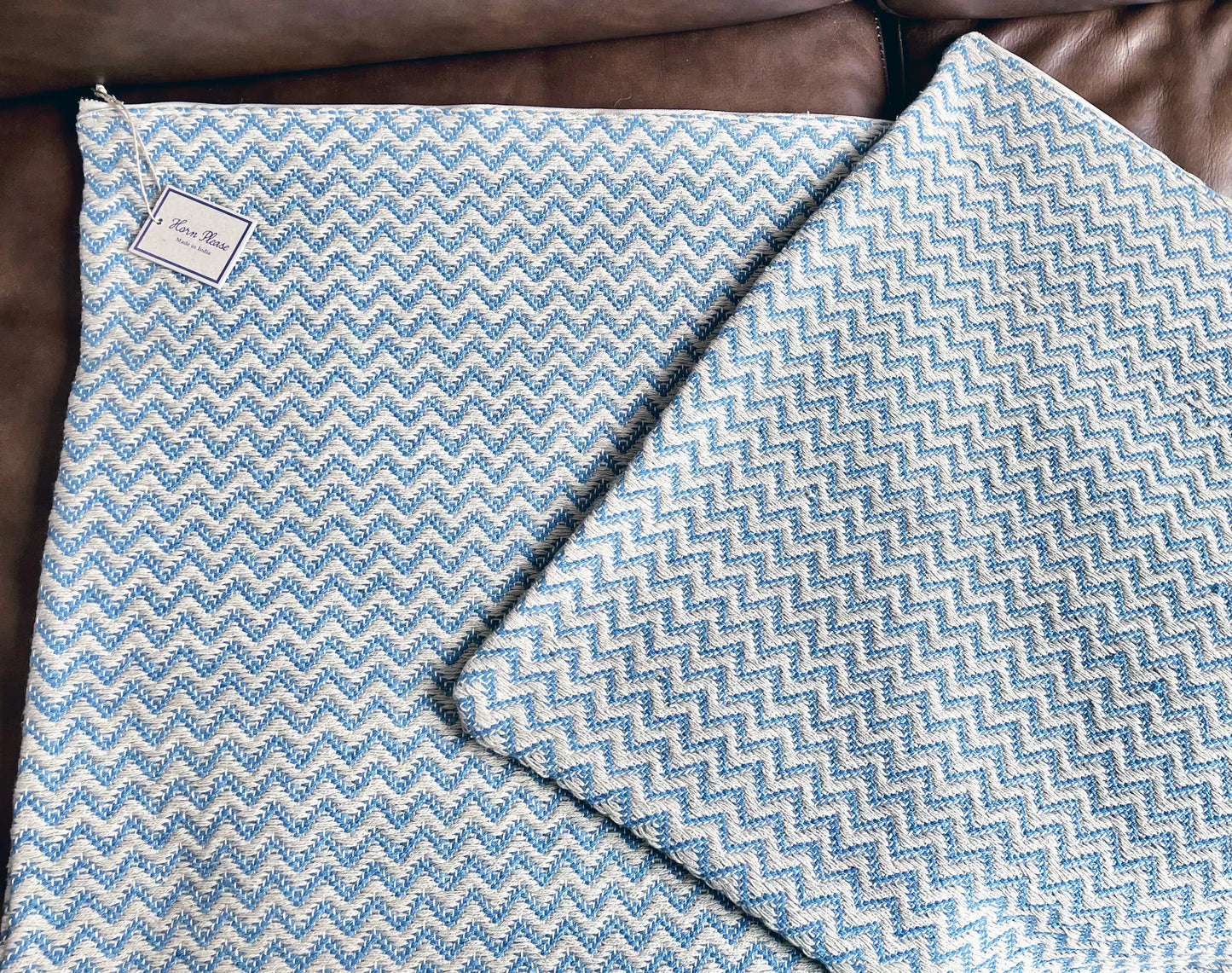 Wave Border Knit Cushion Cover Super Delivery - SHISEIHANBAI