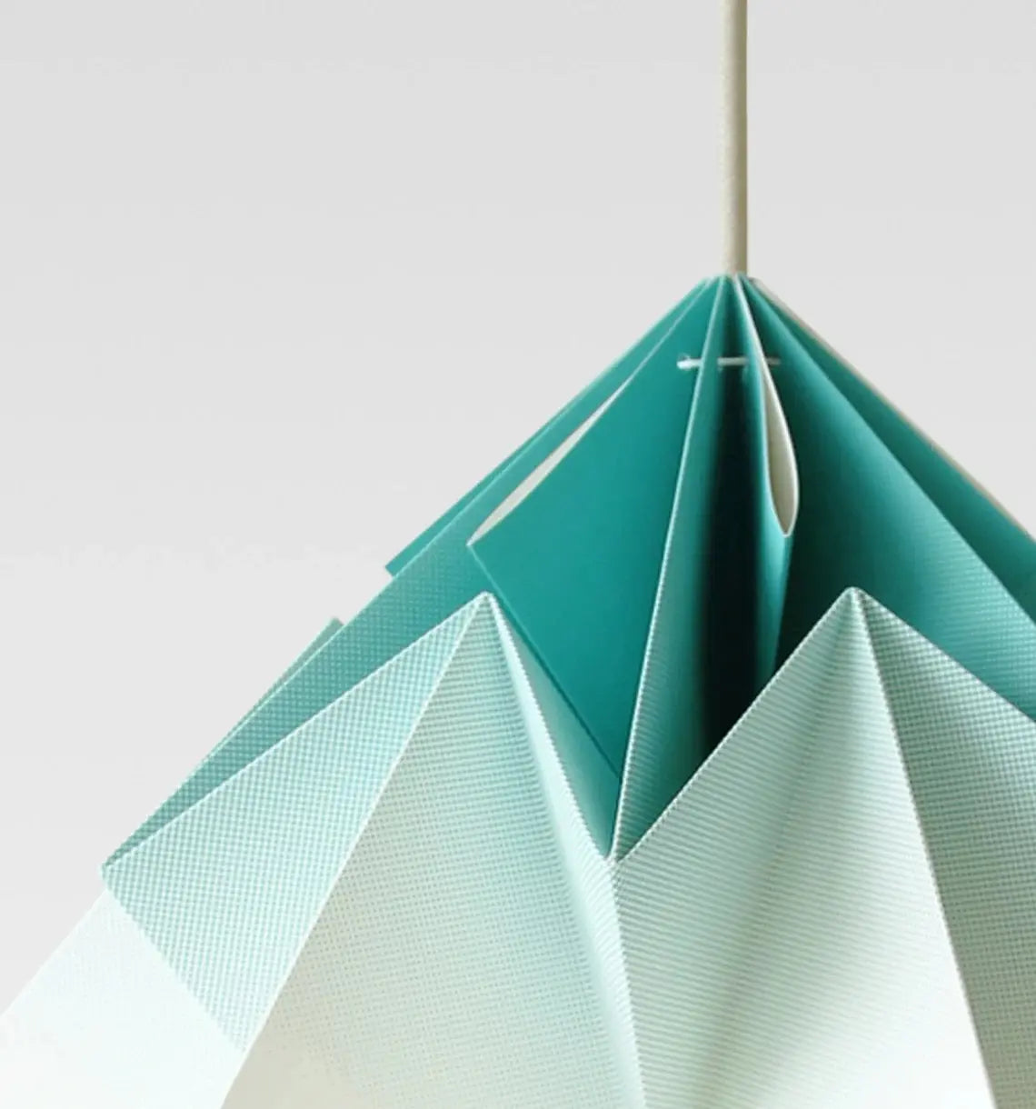 XL Origami Lampshade (Gradient) ETSY - nellianna