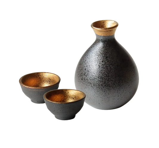 AWASAKA Japanese Golden Sake Set Super Delivery - Cierto