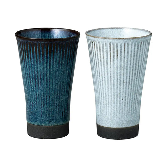 AWASAKA Pottery Tall Cup Set Super Delivery - N.ELEPHANT