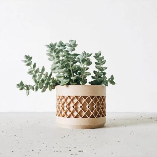 AZTEK Wood Large Plant Pot ETSY - minimum design