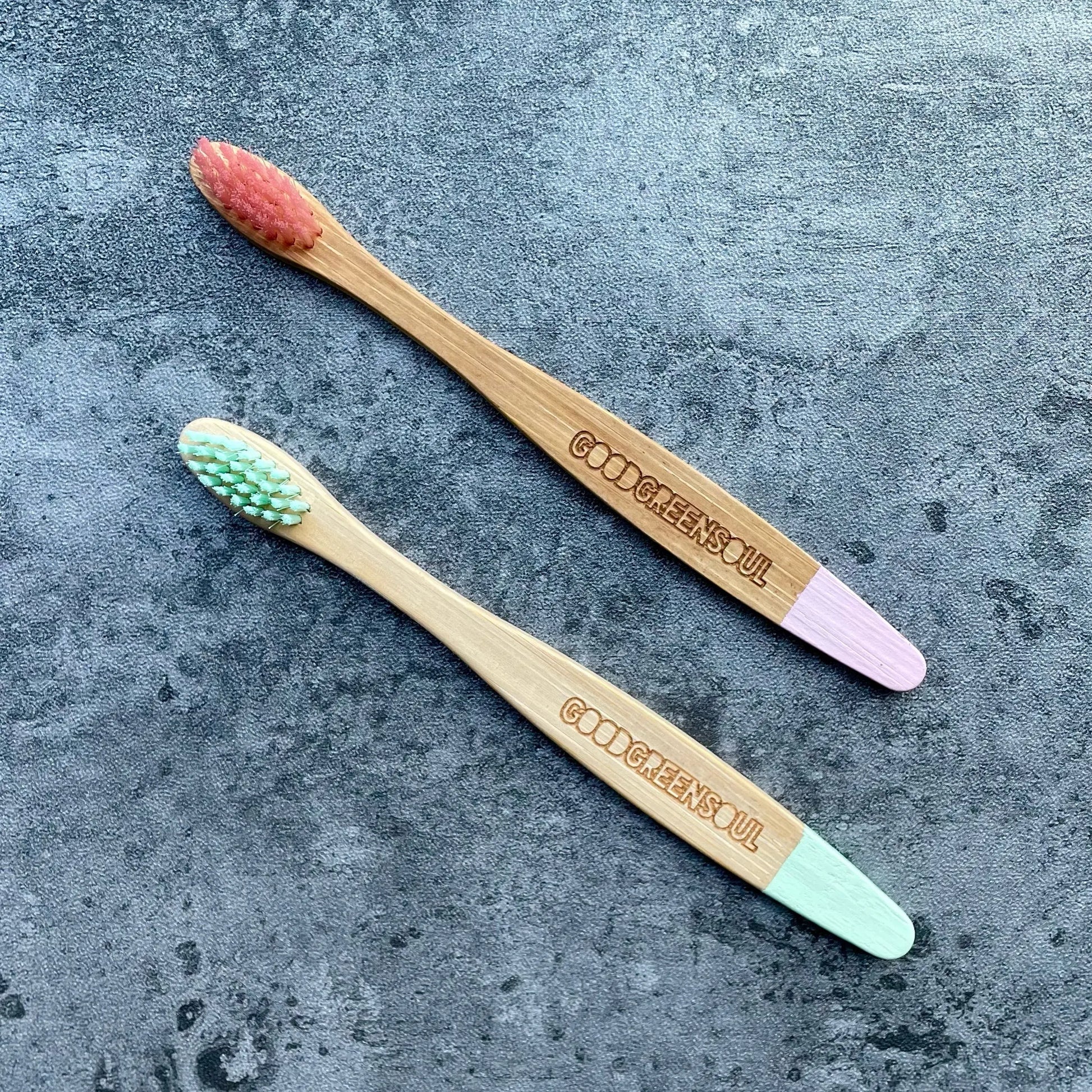 ECO Bamboo Toothbrushes - Kids Goodgreensoul