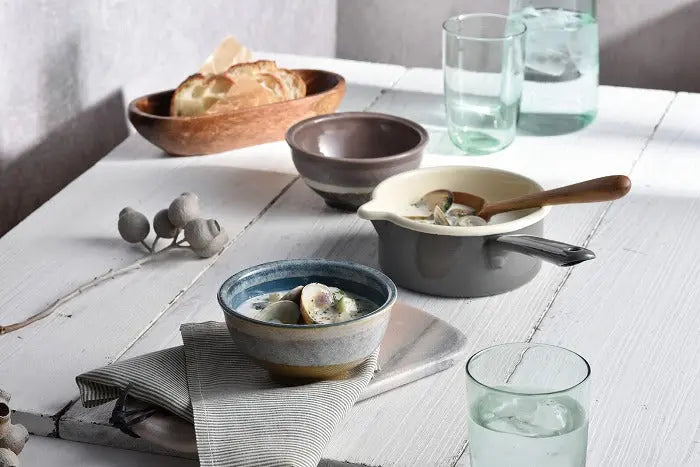 Glaze Works Mino Ware Bowl Gift Set Super Delivery - Aito