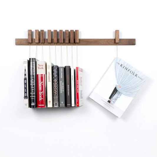 Handmade hanging book rack ETSY - AGUSTAVfurniture
