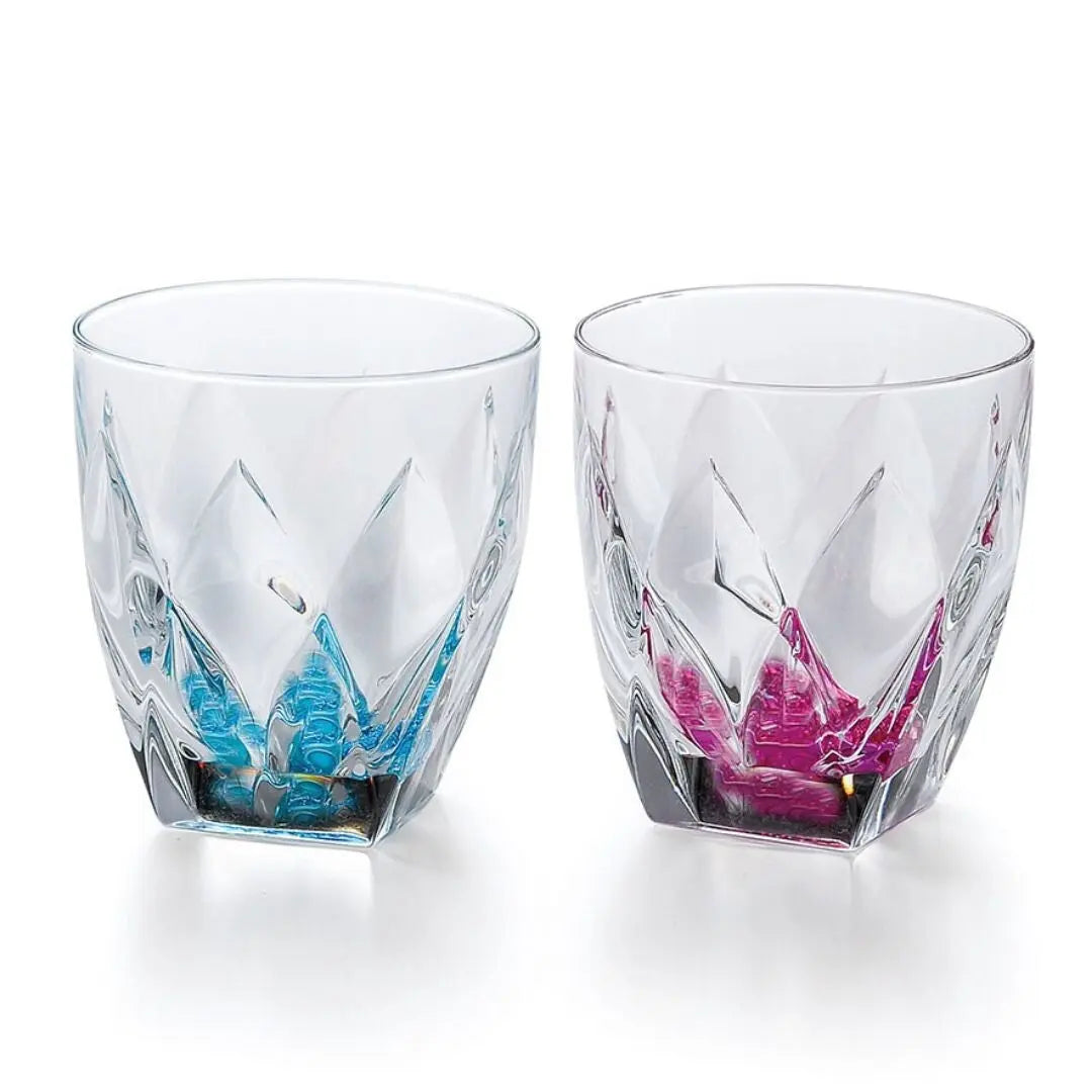 Kaleidoscope Glass Cup (2pcs/set) Super Delivery - Aito