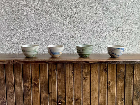 Marble Gibbon Tea Cup/ Coffee Cup Cone no.9