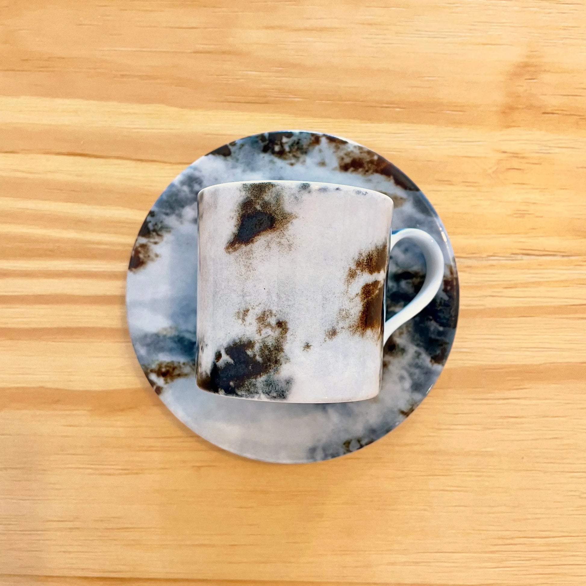 Marble Minoware Cup & Saucer Super Delivery - Cierto