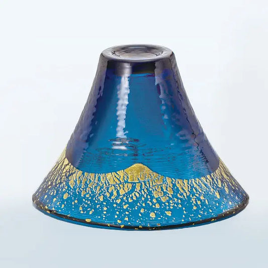 Mt. Fuji Sake Cup (Special Edition) - Blue Super Delivery - Kimoto glass