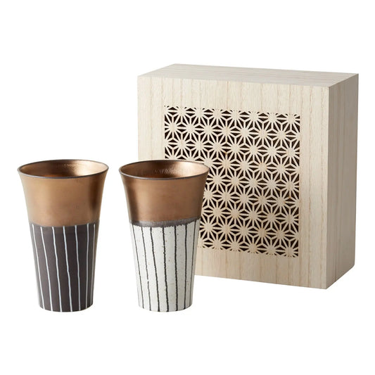 Pottery Pair Tall Cup Super Delivery - OGURA TOKI