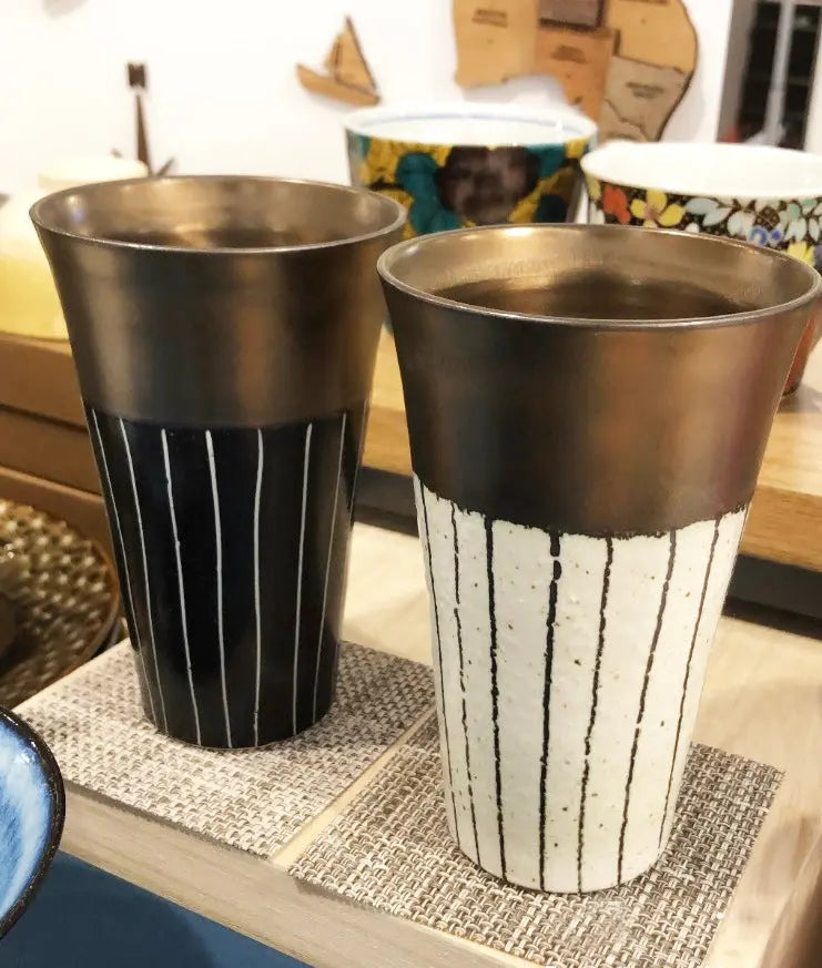 Pottery Pair Tall Cup Super Delivery - OGURA TOKI