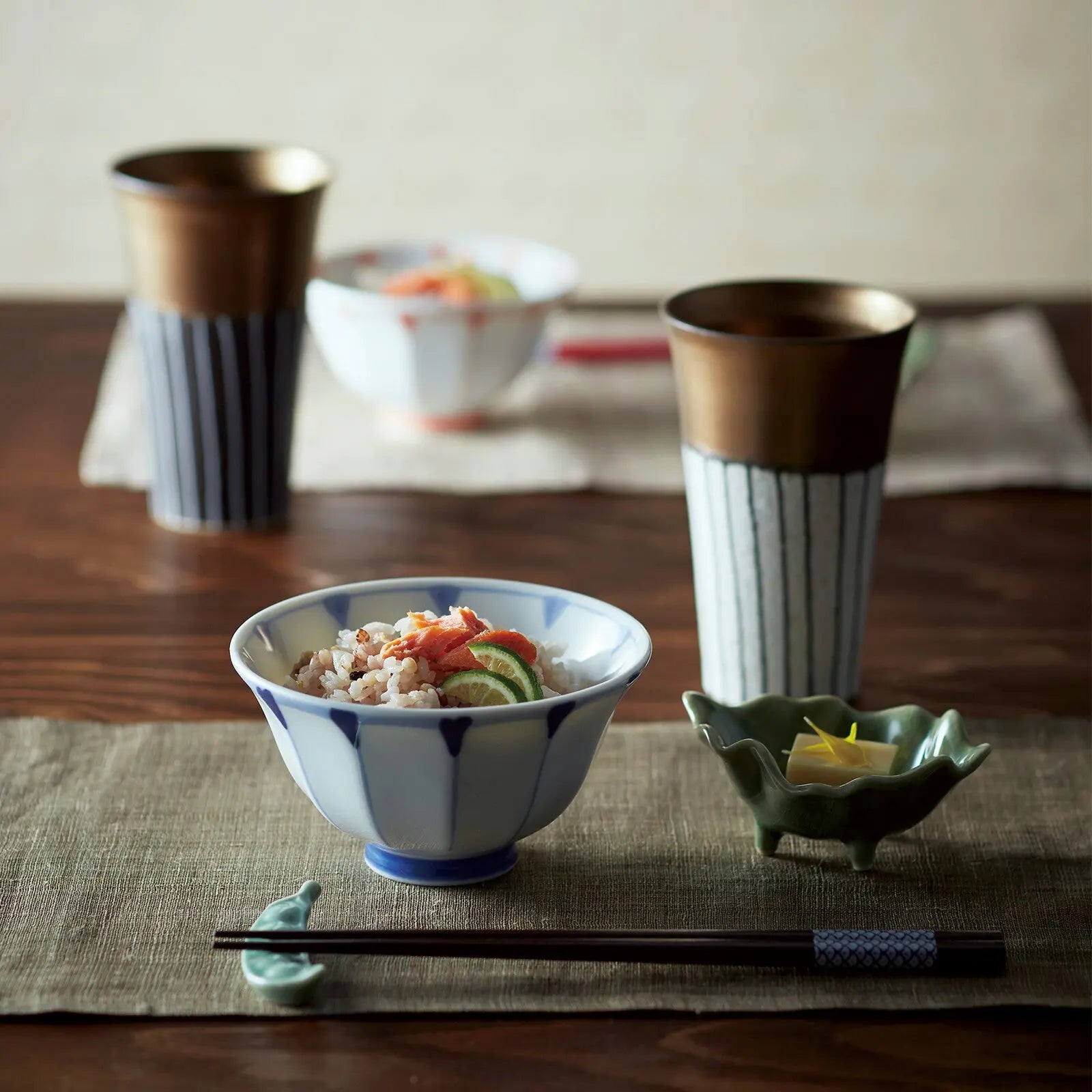 Pottery Pair Tall Cup Super Delivery - OGURA TOKI