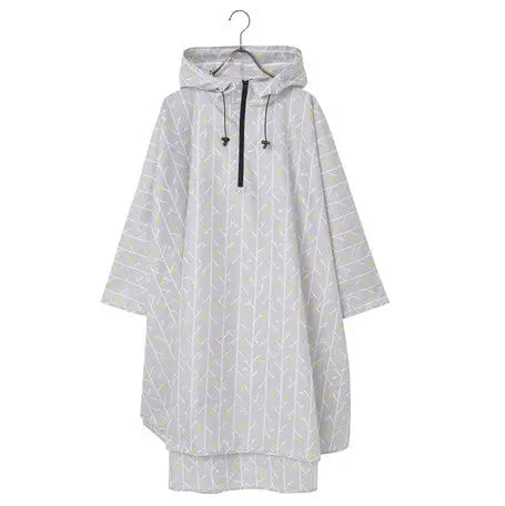 Rain Poncho (Grey Leave) Super Delivery - nifty colors