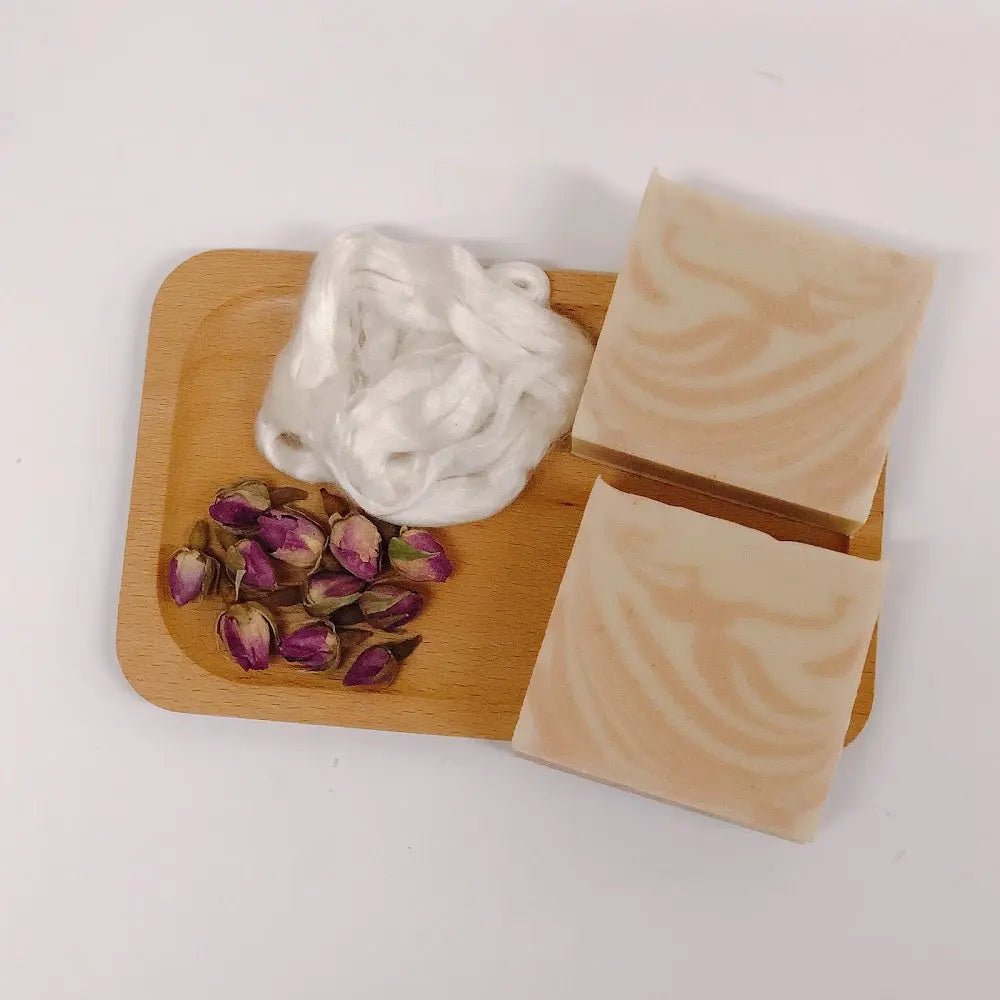 Rose Silk Protein Beauty Soap Ahteasoap