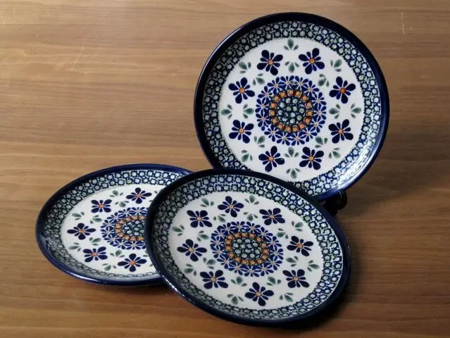 Scandinavia Round Plates (Flower) Super Delivery - TAMURATOKI CO.,LTD