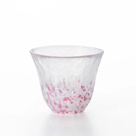 Tsugaru Vidro (津軽びいどろ) Sakura Sake Cup Super Delivery - Neowing