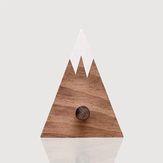 Wooden Mountain Wall Hook ETSY - hachiandtegs