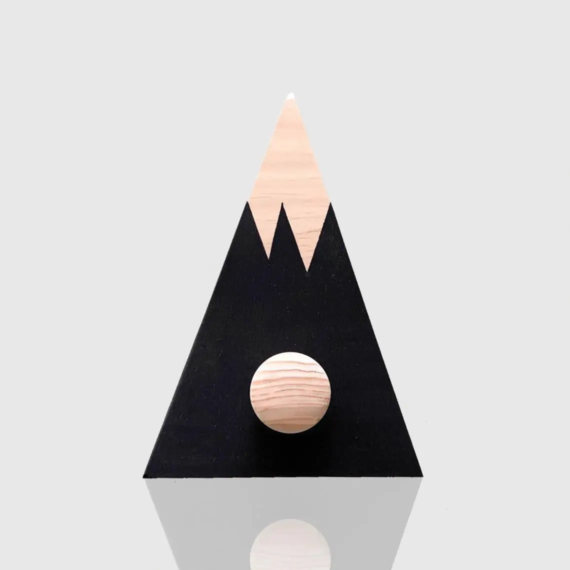 Wooden Mountain Wall Hook (for Kids) ETSY - hachiandtegs