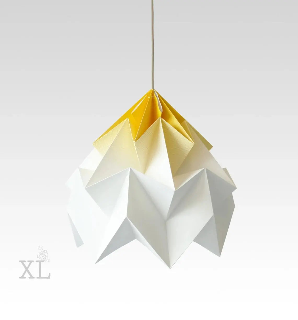 XL Origami Lampshade (Gradient) ETSY - nellianna