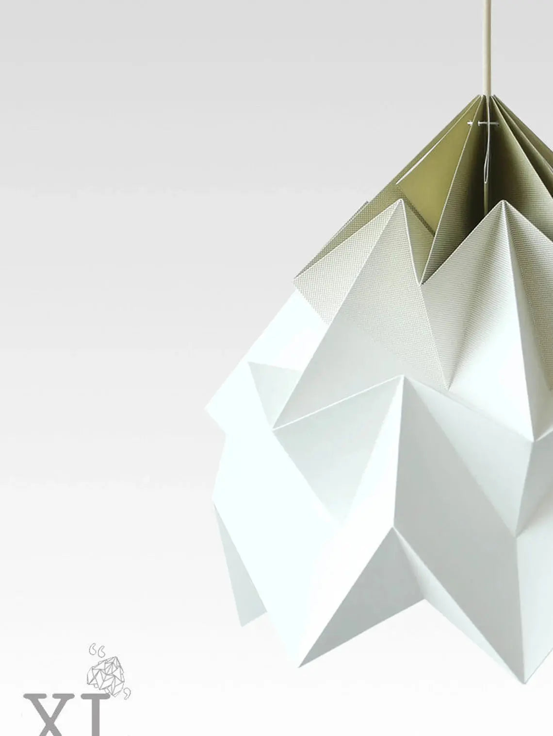 XL Origami Lampshade (Gradient) ETSY - nellianna